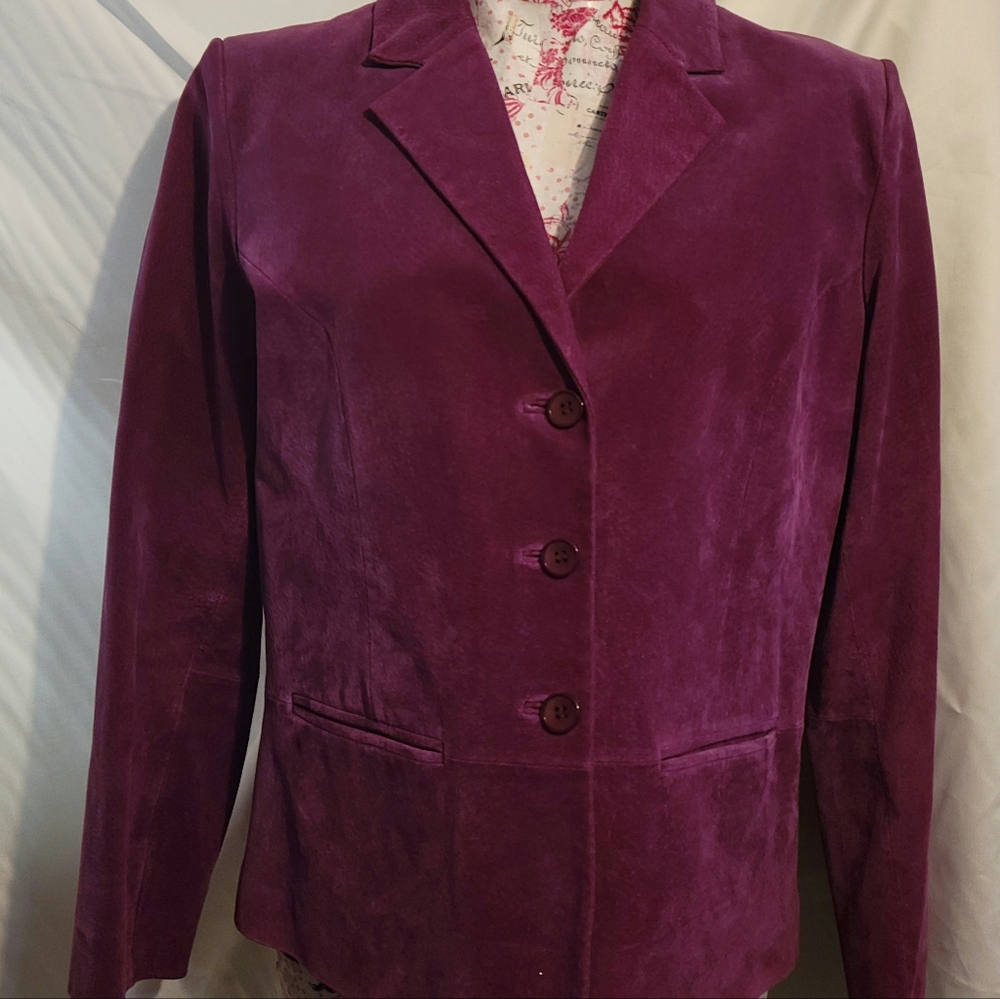 Chadwicks Leather Jacket Size 16